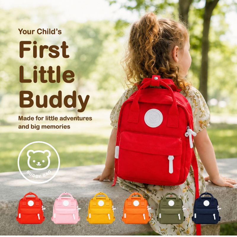 Buddy Bag™ Lightweight Kids Backpack – Momomi