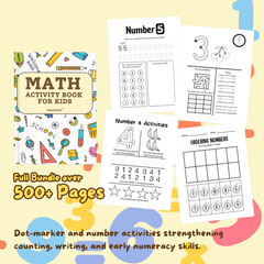 Pack de libros de actividades para niños