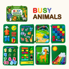 Libro de actividades Busy Book | Libro de actividades para niños pequeños sin pantallas
