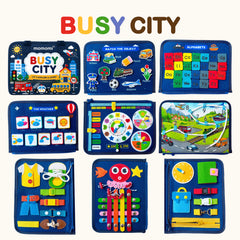 Libro de actividades Busy Book | Libro de actividades para niños pequeños sin pantallas