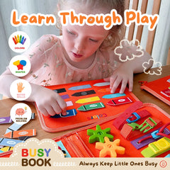 Busy Book | Screen-Free Toddler Activity Book