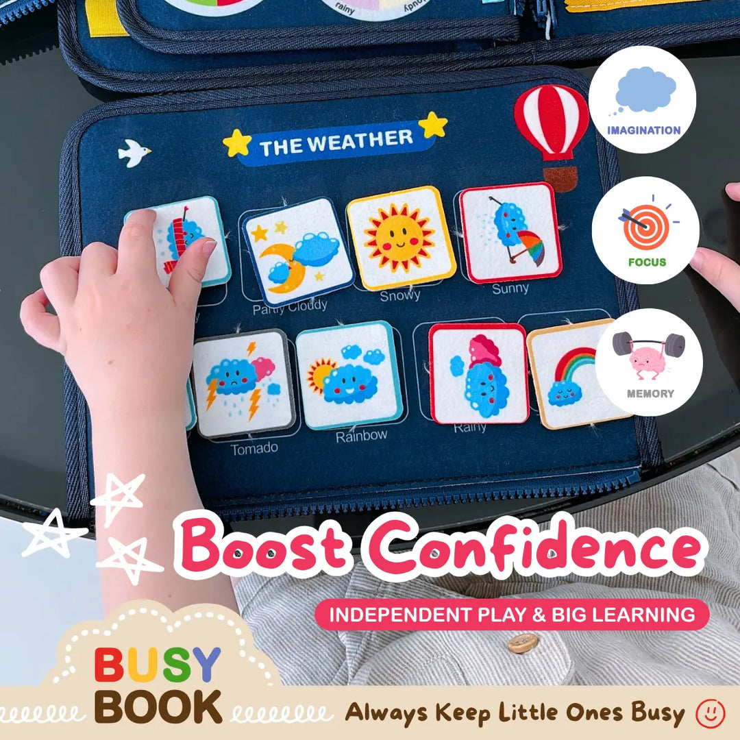 Busy Book | Screen-Free Toddler Activity Book
