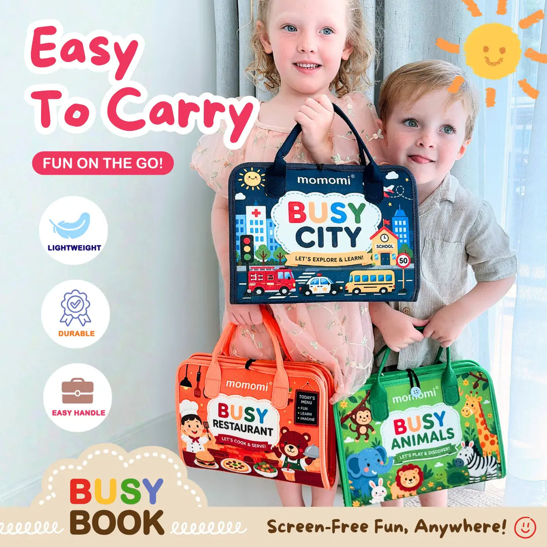 Busy Book | Screen-Free Toddler Activity Book