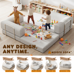 Moofu™ 6-in-1 Modular Kids Sofa Bed